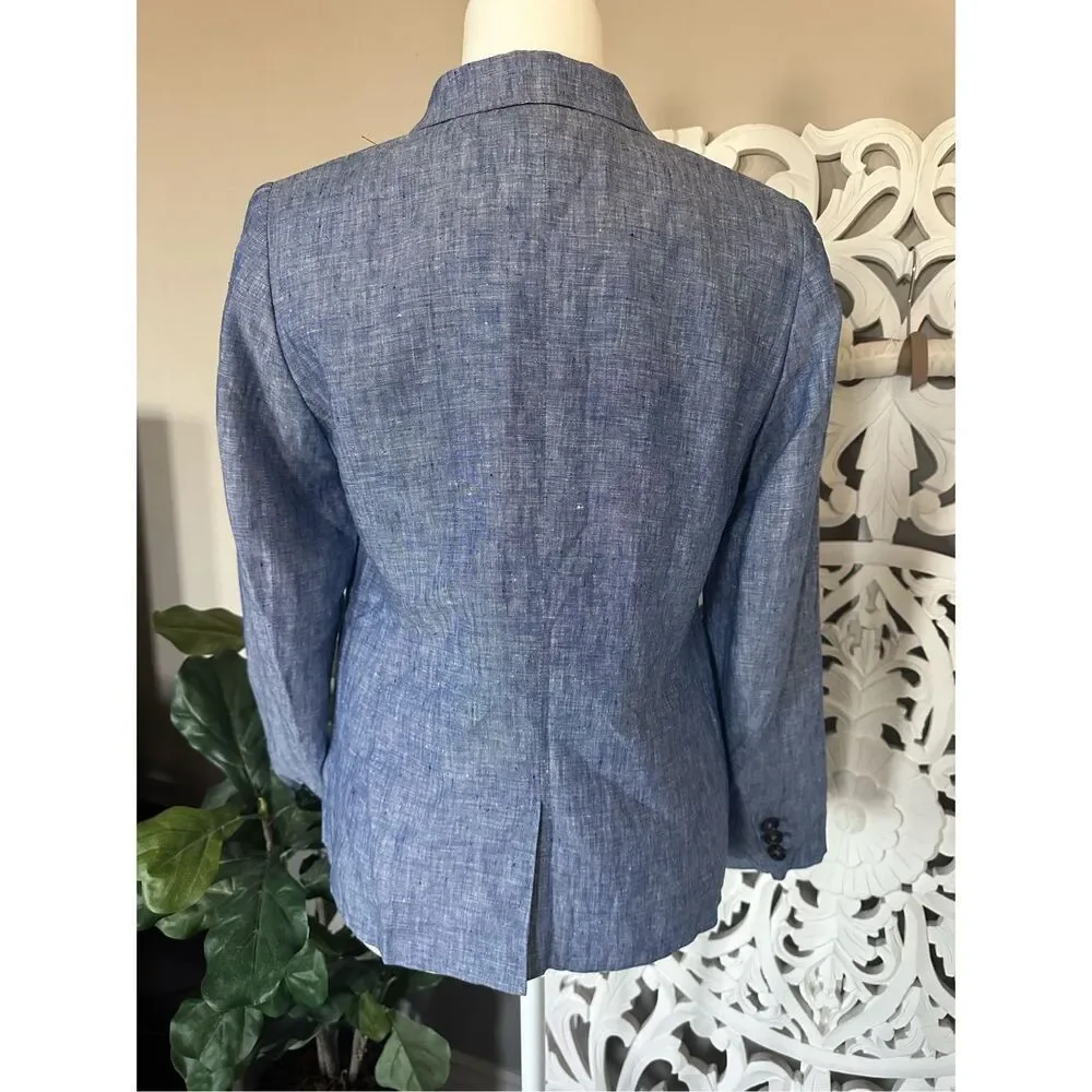 Talbots Blue Blazer - Picture 8 of 9